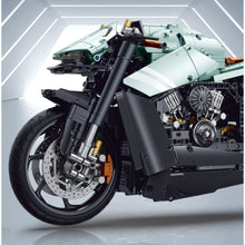 Load image into Gallery viewer, 2176PCS MOC Technic Speed Static Large Aston Martin Heavy Motorcycle Motor Bike Model Toy Building Block Brick Gift Kids DIY Set New 1:5 Compatible Lego
