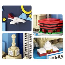 Load image into Gallery viewer, 509PCS MOC City Shanghai China Picture Wall Frame Decorate Model Toy Building Block Brick Gift Kids DIY Set New Display Compatible Lego
