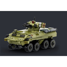 Load image into Gallery viewer, 379PCS MOC Military BTR-4 BUCEPHALUS Wheeled Armored Infantry Vehicle Model Toy Building Block Brick Gift Kids DIY Set New Compatible Lego
