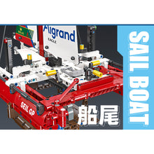 Load image into Gallery viewer, 733PCS MOC F50 Hydrofoil Catamaran Sailboat Model Toy Building Block Brick Gift Kids DIY Set New Compatible Lego
