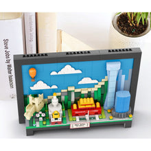 Load image into Gallery viewer, 579PCS MOC City Beijing China Picture Wall Frame Decorate Model Toy Building Block Brick Gift Kids DIY Set New Display Compatible Lego
