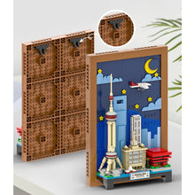 Load image into Gallery viewer, 509PCS MOC City Shanghai China Picture Wall Frame Decorate Model Toy Building Block Brick Gift Kids DIY Set New Display Compatible Lego
