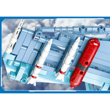 Load image into Gallery viewer, 707PCS MOC Military  Sukhoi Su-35 Super Flanker Air Fighter Aircraft Model Toy Building Block Brick Gift Kids DIY Set New Compatible Lego
