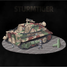 Load image into Gallery viewer, 1402PCS MOC Military Sturmtiger Sturmmrser Tiger Tank Figure Model Toy Building Block Brick Gift Kids DIY Set New Limited 1:28 Compatible Lego
