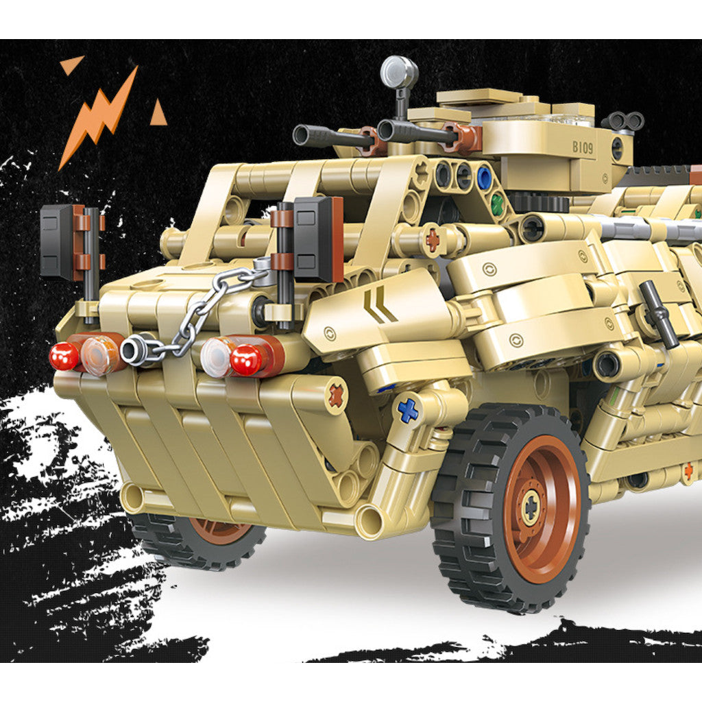 665PCS MOC Military M-1117 AFV Armored Fighting Vehicle Model Toy Building Block Brick Gift Kids DIY Set New Compatible Lego
