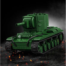 Load image into Gallery viewer, 1321PCS MOC Military KV-2 Heavy Tank Figure Model Toy Building Block Brick Gift Kids DIY Set New Compatible Lego
