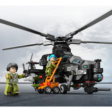 Load image into Gallery viewer, 732PCS MOC Military  CAIC Z-10 Fiery Thunderbolt Helicopter Figure Model Toy Building Block Brick Gift Kids DIY Set New Compatible Lego
