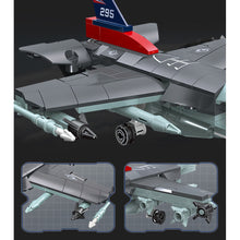 Load image into Gallery viewer, MOC Military Hawkeye E2 AWACS Xian Y-20 Transport Aircraft F-16 Fighting Falcon Air Plane Model Toy Building Block Brick Gift Kids DIY Set New Compatible Lego
