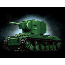 Load image into Gallery viewer, 1321PCS MOC Military KV-2 Heavy Tank Figure Model Toy Building Block Brick Gift Kids DIY Set New Compatible Lego
