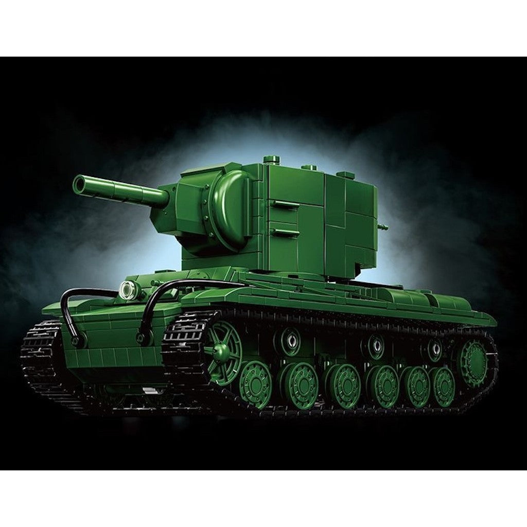 1321PCS MOC Military KV-2 Heavy Tank Figure Model Toy Building Block Brick Gift Kids DIY Set New Compatible Lego