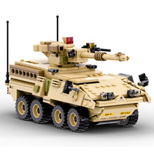 Load image into Gallery viewer, 458PCS MOC Military  M1128 Stryker Armored Fighting Vehicle AFV Model Toy Building Block Brick Gift Kids DIY Set New Compatible Lego
