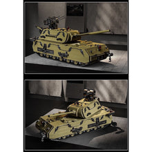 Load image into Gallery viewer, 3339PCS MOC Military Large Green Panzer VIII Maus Heavy Tank Figure Model Toy Building Block Brick Gift Kids DIY Set New Compatible Lego
