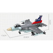 Load image into Gallery viewer, MOC Military Hawkeye E2 AWACS Xian Y-20 Transport Aircraft F-16 Fighting Falcon Air Plane Model Toy Building Block Brick Gift Kids DIY Set New Compatible Lego
