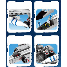 Load image into Gallery viewer, 1294PCS MOC Military Xian H-6 Strategic Bomber Air Fighter Aircraft Figure Model Toy Building Block Brick Gift Kids DIY Set New Compatible Lego
