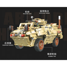 Load image into Gallery viewer, 665PCS MOC Military M-1117 AFV Armored Fighting Vehicle Model Toy Building Block Brick Gift Kids DIY Set New Compatible Lego
