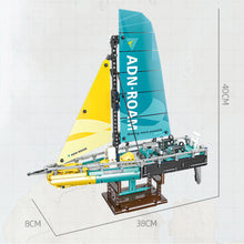 Load image into Gallery viewer, 675PCS MOC Technic Type 65 Sailboat Model Toy Building Block Brick Gift Kids DIY Set New Compatible Lego
