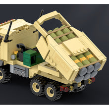 Load image into Gallery viewer, 443PCS MOC Military  M142 HIMARS High Mobility Artillery Rocket System Truck Model Toy Building Block Brick Gift Kids DIY Set New Compatible Lego
