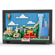 Load image into Gallery viewer, 579PCS MOC City Beijing China Picture Wall Frame Decorate Model Toy Building Block Brick Gift Kids DIY Set New Display Compatible Lego
