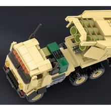 Load image into Gallery viewer, 443PCS MOC Military  M142 HIMARS High Mobility Artillery Rocket System Truck Model Toy Building Block Brick Gift Kids DIY Set New Compatible Lego
