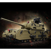 Load image into Gallery viewer, 3339PCS MOC Military Large Green Panzer VIII Maus Heavy Tank Figure Model Toy Building Block Brick Gift Kids DIY Set New Compatible Lego
