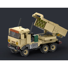 Load image into Gallery viewer, 443PCS MOC Military  M142 HIMARS High Mobility Artillery Rocket System Truck Model Toy Building Block Brick Gift Kids DIY Set New Compatible Lego
