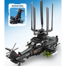 Load image into Gallery viewer, 732PCS MOC Military  CAIC Z-10 Fiery Thunderbolt Helicopter Figure Model Toy Building Block Brick Gift Kids DIY Set New Compatible Lego
