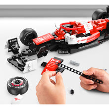 Load image into Gallery viewer, 340PCS MOC Technic Speed Static Red 2022 F1 Formula Alfa Romeo C42 Orlen Racing Car Model Toy Building Block Brick Gift Kids DIY Set New 1:24 Compatible Lego

