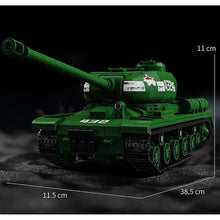 Load image into Gallery viewer, 1402PCS MOC Military IS-2 Heavy Tank Figure Model Toy Building Block Brick Gift Kids DIY Set New 1:28 Compatible Lego
