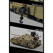 Load image into Gallery viewer, 3339PCS MOC Military Large Green Panzer VIII Maus Heavy Tank Figure Model Toy Building Block Brick Gift Kids DIY Set New Compatible Lego

