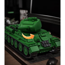 Load image into Gallery viewer, 1263PCS MOC Military T34-85 Medium Tank Figure Model Toy Building Block Brick Gift Kids DIY Set New 1:28 Compatible Lego
