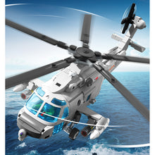 Load image into Gallery viewer, 550PCS Military Z-20J Helicopter Figure Model Toy Building Block Brick Gift Kids DIY Set New Compatible Lego
