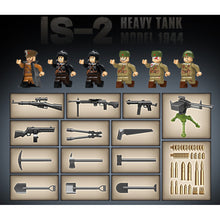 Load image into Gallery viewer, 1703PCS Military 1944 IS-2 Heavy Tank Figure Model Toy Building Block Brick Gift Kids DIY Set New Compatible Lego
