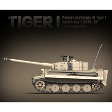 Load image into Gallery viewer, 1361PCS Military Tiger I Panzerkampfwagen SD.KFZ.181 Tank Figure Model Toy Building Block Brick Gift Kids DIY Set New Compatible Lego
