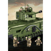 Load image into Gallery viewer, 1825PCS Military Churchill Tank MK IV Figure Model Toy Building Block Brick Gift Kids DIY Set New Compatible Lego
