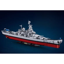 Load image into Gallery viewer, 1739PCS MOC Military Large USS Missouri Battleship BB-63 Model Toy Building Block Brick Gift Kids DIY Set New 1:350 Compatible Lego
