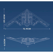 Load image into Gallery viewer, 2063PCS Military Large B-2 Stealth &amp; Strategic Bomber Spirit Air Fighter Model Toy Building Block Brick Gift Kids DIY Set New Compatible Lego
