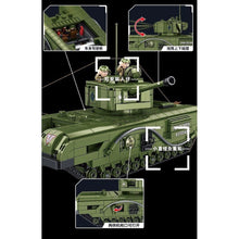 Load image into Gallery viewer, 1825PCS Military Churchill Tank MK IV Figure Model Toy Building Block Brick Gift Kids DIY Set New Compatible Lego
