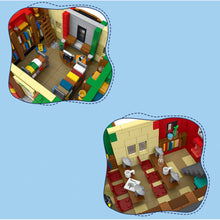 Load image into Gallery viewer, 2143PCS MOC City Street Library Book Shop Model Toy Building Block Brick Gift Kids DIY Set New Light Compatible Lego
