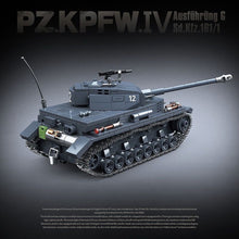 Load image into Gallery viewer, 985PCS Military PZ.KPFW.IV Sd.Kfz.161 G Panzer IV Tank Figure Model Toy Building Block Brick Gift Kids DIY Set New Compatible Lego
