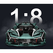 Load image into Gallery viewer, 3466PCS MOC Technic Speed Static Black Terzo Millennio Racing Sports Car Model Toy Building Block Brick Gift Kids DIY Set New 1:8 Display Compatible Lego
