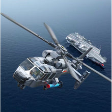 Load image into Gallery viewer, 449PCS MOC Military HAMC Z-9 Harbin Helicopter Figure Model Toy Building Block Brick Gift Kids DIY Set New Compatible Lego
