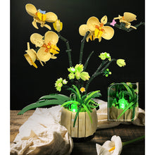 Load image into Gallery viewer, 971PCS MOC Orchid Grace Flower Vase Model Toy Building Block Brick Gift Kids DIY Set New Display Decoration
