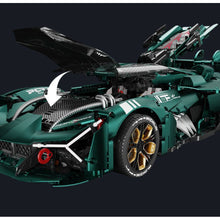 Load image into Gallery viewer, 3466PCS MOC Technic Speed Static Black Terzo Millennio Racing Sports Car Model Toy Building Block Brick Gift Kids DIY Set New 1:8 Display Compatible Lego
