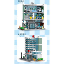 Load image into Gallery viewer, 1350PCS MOC City Street Hospital Model Toy Building Block Brick Gift Kids DIY Set New Light Compatible Lego
