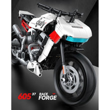 Load image into Gallery viewer, 545PCS MOC Technic Speed Pan American Motorcycle Motor Bike Model Toy Building Block Brick Gift Kids DIY Set New 1:8 Compatible Lego
