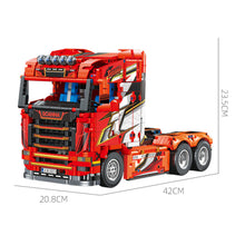 Load image into Gallery viewer, 1708PCS MOC Static Scania S730 Tractor Unit Truck Model Toy Building Block Brick Gift Kids DIY Set Compatible Lego
