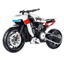 Load image into Gallery viewer, 545PCS MOC Technic Speed Pan American Motorcycle Motor Bike Model Toy Building Block Brick Gift Kids DIY Set New 1:8 Compatible Lego
