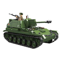 Load image into Gallery viewer, 769PCS MOC Military SU-76M Tank Destroyer Self-Propelled Figure Model Toy Building Block Brick Gift Kids DIY Set New Compatible Lego
