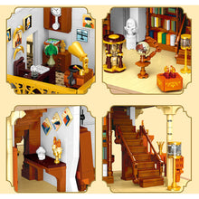 Load image into Gallery viewer, 3028PCS MOC City Steet European Bookstore Book Shop Model Toy Building Block Brick Gift Kids DIY Set New Light Compatible Lego
