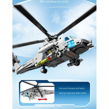 Load image into Gallery viewer, 550PCS Military Z-20J Helicopter Figure Model Toy Building Block Brick Gift Kids DIY Set New Compatible Lego
